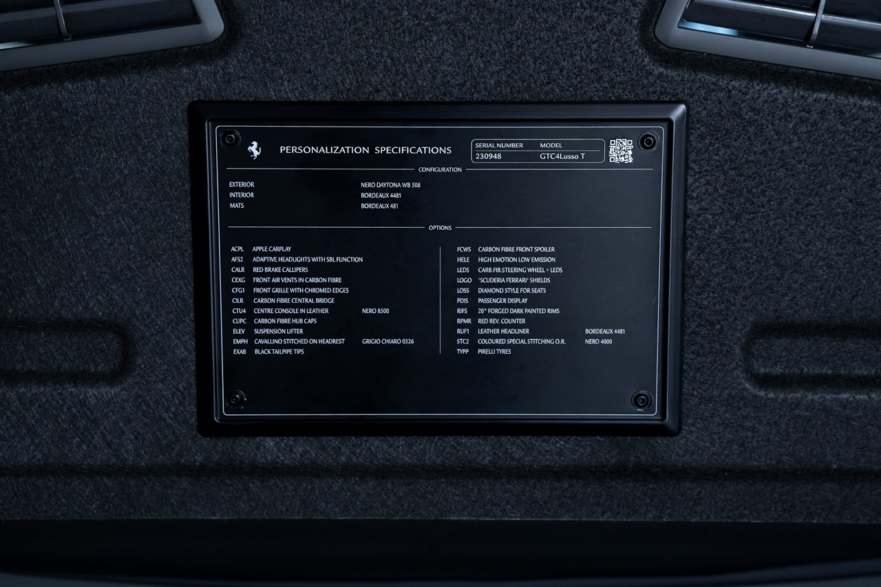 2018 Ferrari GTC4 LUSSO T